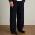 Black Label leren veterschoenen bordeaux
