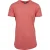 Urban Classics Lang T-shirt in de vorm voor heren (Koraal)