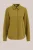 WE Fashion – Dames blouse met structuur – Regular fit – Olijfgroen –