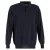 Loro Piana poloshirt met lange mouwen van marineblauwe wol