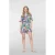 Geisha gestreepte blouse blauw