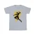 DC Comics Meisjes Zwart Adam Gouden Bout Borst Katoenen T-Shirt (Sportgrijs)