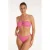 ten Cate Beach TC WOW strik bikinibroekje met textuur roze