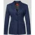HUGO Regular fit korte blazer met all-over motief Model ‘ASMALLA’