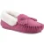Hush Puppies Agnes Suède Dames Roze Slippers