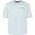 No Excess T-shirt Crewneck Pin Stripe Garment Dyed Sky