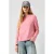 QS longsleeve met strass-steentjes – roze