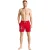 Nike NBA-basketbalshorts van fleece voor heren (Universiteitsrood)