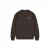 Croyez relaxed fit sweater met backprint – dark brown
