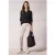 Cecil Dames Blouse met elastische zoom in Zwart