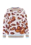 Mymo Jumper Dames WOL WITTE LEEUW