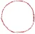Bonnie Studios Dames Beads Shell Necklace, Kleur: Rood