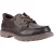 CAT Lifestyle Colorado Moc Toe Lage Leren Heren Donkerbruine Veterschoenen