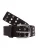 Pull&Bear Riem  donkerbruin / zilver