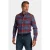 New Zealand Auckland regular fit geruite overhemd – capri blue