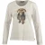 River Woods Crew Neck Tee Ls + Deco White