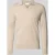 Profuomo Gebreide pullover met polokraag en v-hals