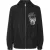 Nylon Hooded Windbreaker Glass Skull