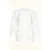 Isla Palm geborduurde katoenen blouse in wit
