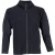 Homme Plissé Issey Miyake Geplooide Zip-Up Cardigan in Marineblauwe Polyester