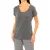 Dames-T-shirt met korte mouwen en ronde hals UW0UW00103