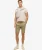 Vintage International Chino Shorts Slanke Pasvorm Groen