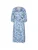 SEIDENSTICKER Jurk  turquoise / wit