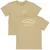 LEVV Little T-shirt met backprint zand