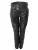 Be  Noble Broek ‘Lederhose im Biker-Style mit Stretchleder’  zwart