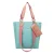 Fritzi aus Preußen Shopper ‘Izzy02’  lichtblauw / pink