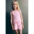 Mango Kids gestreepte gebreide top – roze