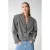 Shoeby geruite cropped blazer zwart
