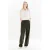 Caroll regular waist broek donkerbruin