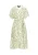 usha BLACK LABEL Blousejurk ‘Classic’  groen / offwhite