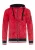 CIPO & BAXX Sweatvest  rood / zwart