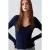 Slim Fit V-hals Gebreide Blouse