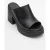 Nola Leer Platform Mules (Women)