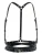 Haute Cuir Riem ‘Slim Double Belt Harness’  zwart