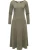 Ragwear Jurk ‘Appero Long’  olijfgroen