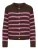 Only Onlmaggie Ls Baseball Neck Cardi Cc Knt 15375125 Vest 5101359 Coffee Bean Cyclamen/mel