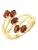 Rafaela Donata Ring  goudgeel / rood