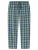 SCHIESSER Pyjamabroek ‘ Mix Relax ‘  blauw / groen / olijfgroen