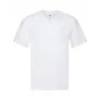 Fruit Of The Loom Heren Originele V-hals T-shirt (Wit)