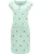 Ragwear Zomerjurk ‘Penellope’  mintgroen / donkergroen / pink