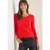 Cecil Dames Basic shirt met lange mouwen in Oranje