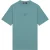 Malelions Men Striped Signature T-Shirt | Blue