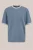 WE Fashion – Heren relaxed fit T-shirt met contrast – Relaxed Fit – Blauw – Katoen –
