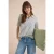 Cecil Dames Poloshirt met korte mouwen en strepen in Blauw