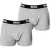 Lonsdale Boxershorts voor heren (Set van 2) (Grijs)