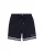 WE Fashion Broek  donkerblauw / wit